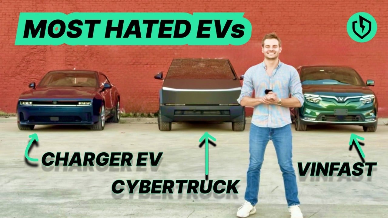 The Most Hated EVs: Cybertruck vs. Dodge Charger vs. VinFast VF8